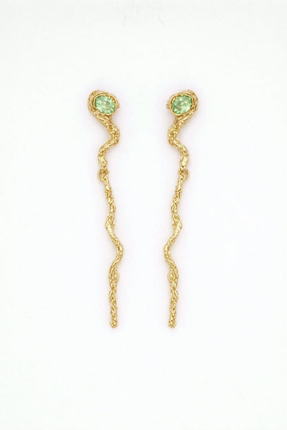 Deriva Earrings Gold Earrings Albert Coll 