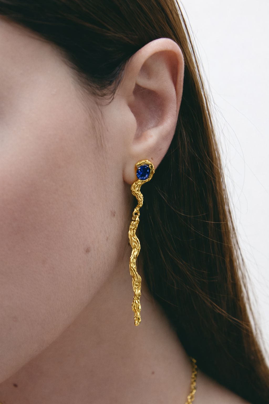 Deriva Earrings Gold Earrings Albert Coll 