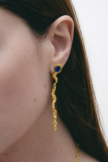 Deriva Earrings Gold Earrings Albert Coll 