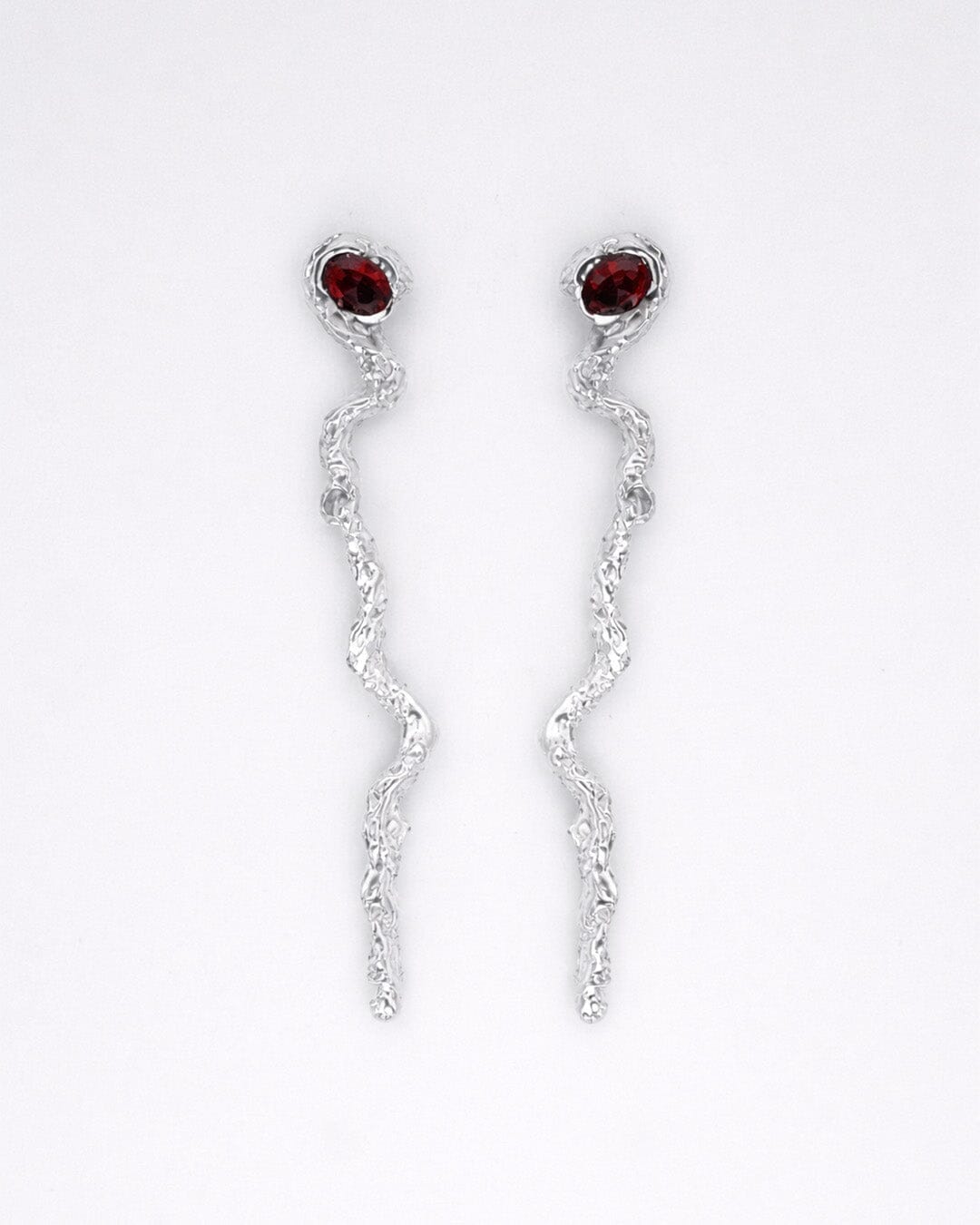 Deriva Earrings Silver Earrings Albert Coll 