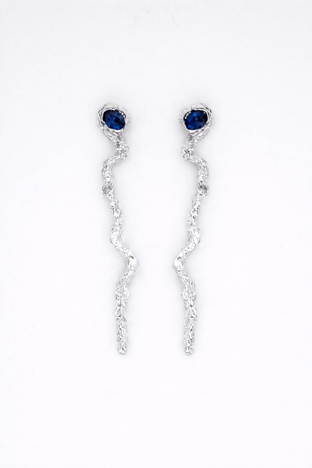Deriva Earrings Silver Earrings Albert Coll 
