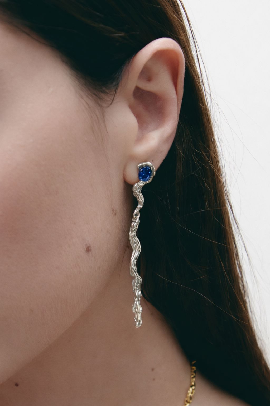 Deriva Earrings Silver Earrings Albert Coll 