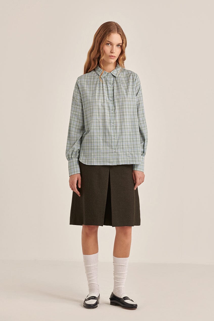 Deva blue shirt Shirts & blouses Kolonaki 