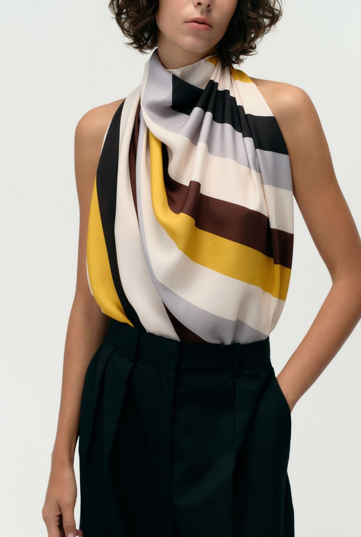 Diagonal Scarf 90 Foulards & Scarves Van Hise 