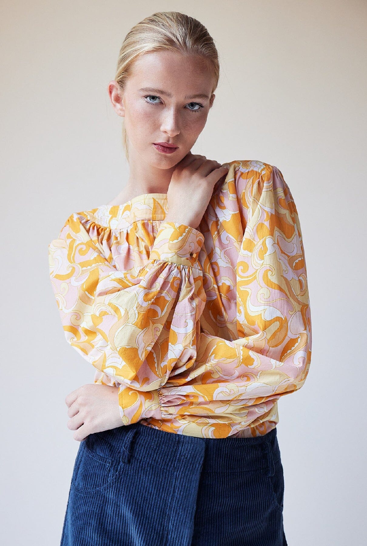 Didi Top Apricot Shirts & blouses The Label Edition 