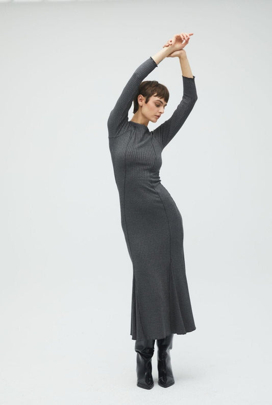 DRESS PUNTO CANALÉ Dresses Commelle 