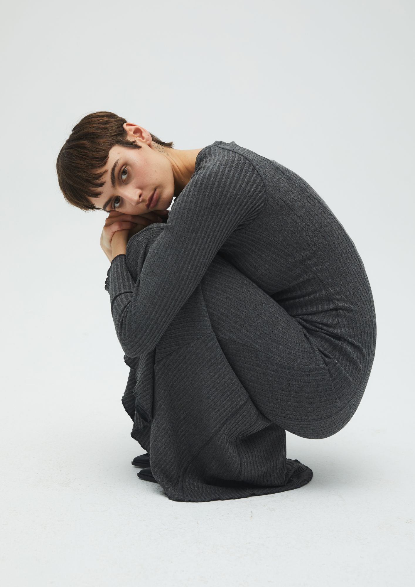 DRESS PUNTO CANALÉ Dresses Commelle 