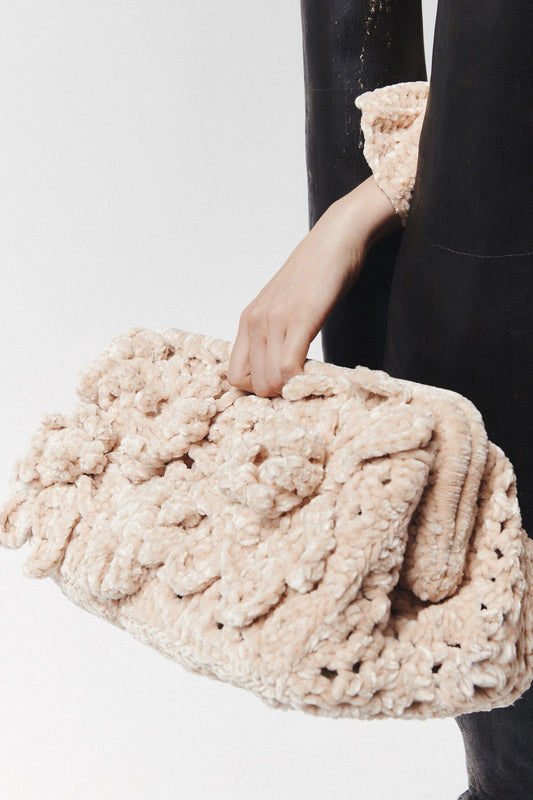 Duna Beige Clutch Hand bags SOY FASCINANTE 