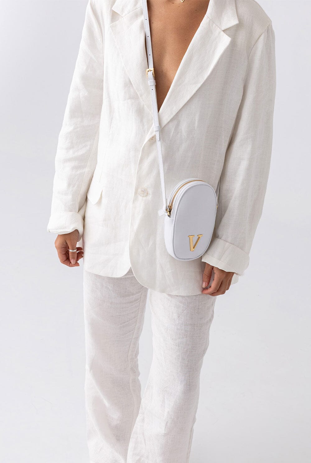 EGG BAG WHITE Mini bags The Villã Concept 