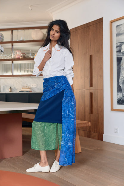 Elia Skirt Navy Skirts Laia Alen 