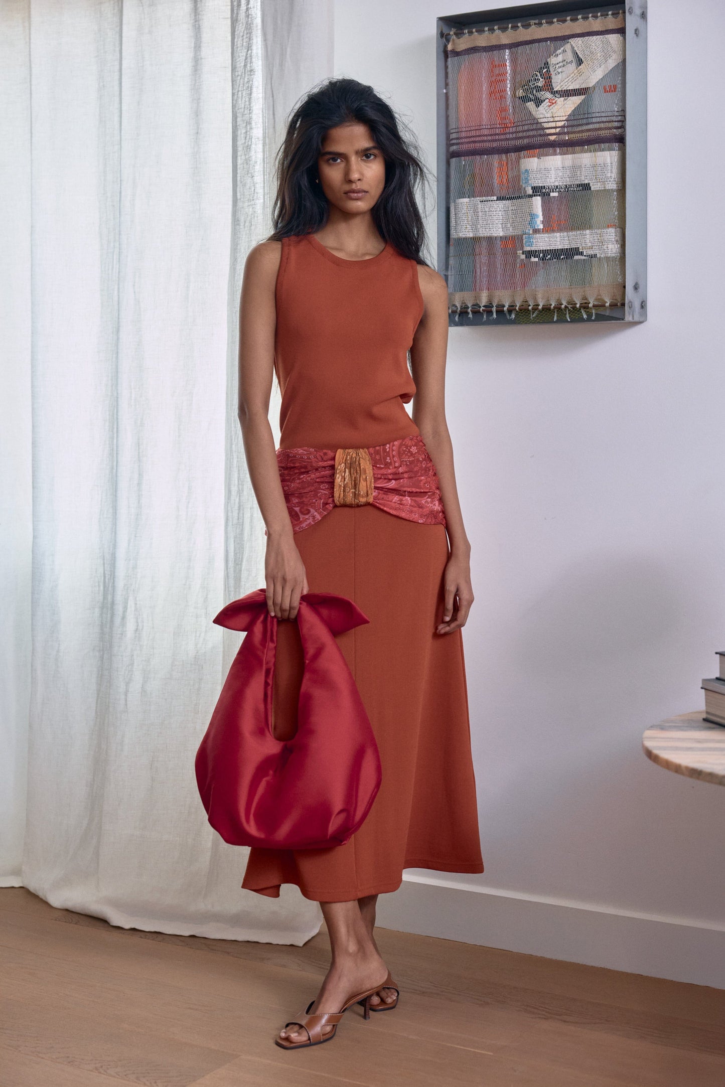 Elia Skirt Orange Skirts Laia Alen 