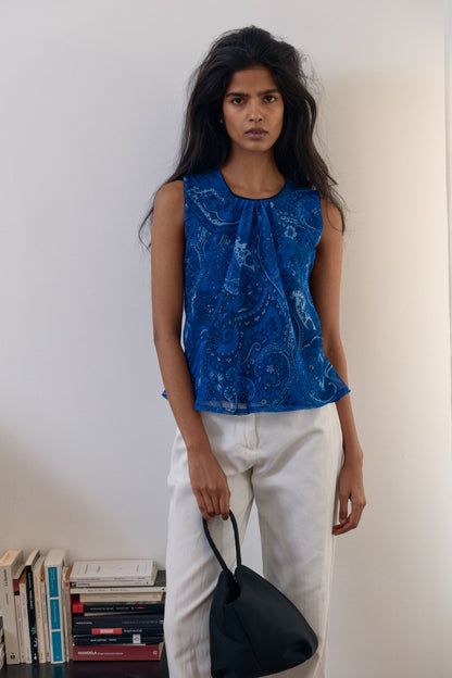 Elia Top Navy Shirts & Tops Laia Alen 
