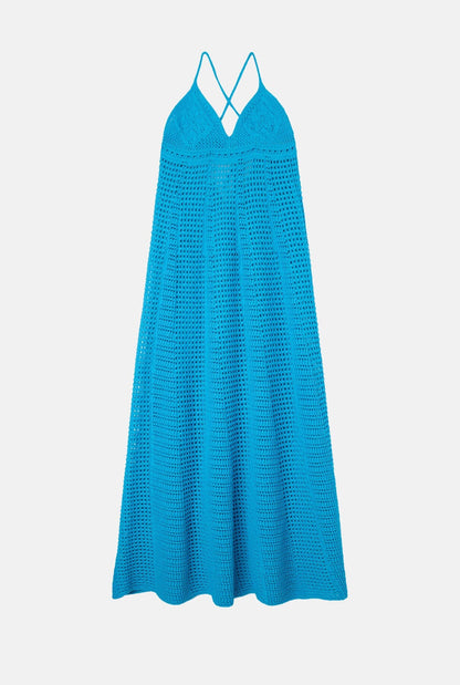 Elodie dress Turquoise Dresses Vezavena 