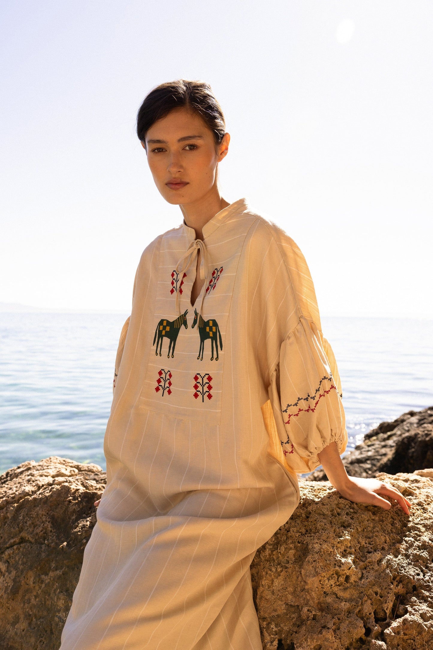 Eloisa Beige Dress Dresses Maràvic 