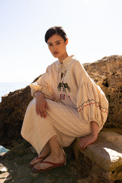 Eloisa Beige Dress Dresses Maràvic 