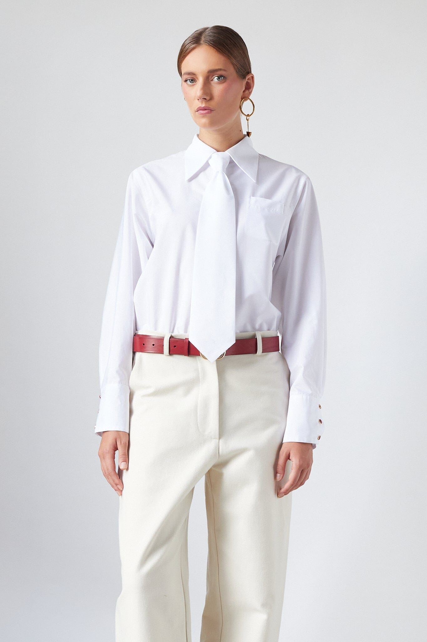 Eloise Shirt Off-White Shirts & Blouses The Label Edition 