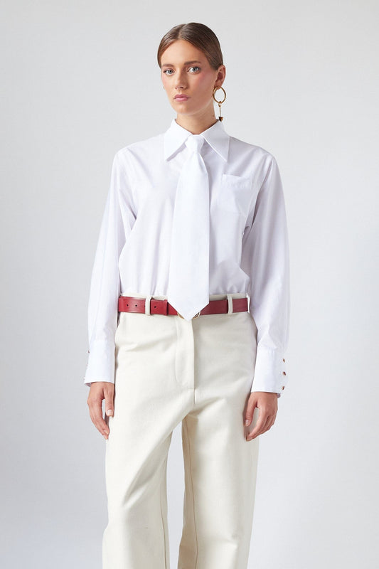 Eloise Shirt Off-White Shirts & Blouses The Label Edition 