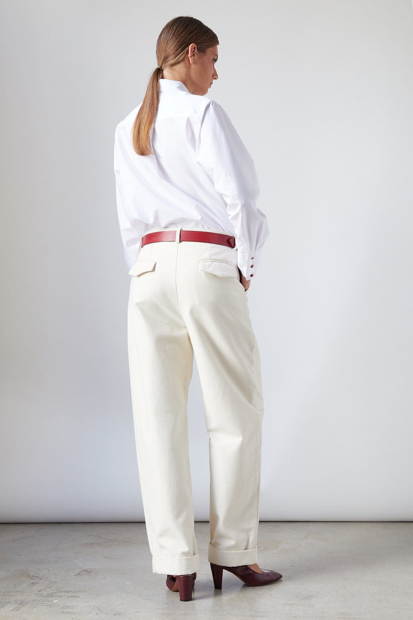 Eloise Shirt Off-White Shirts & Blouses The Label Edition 