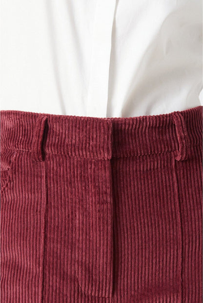 Elvis Pants Maroon Corduroy Trousers The Label Edition 