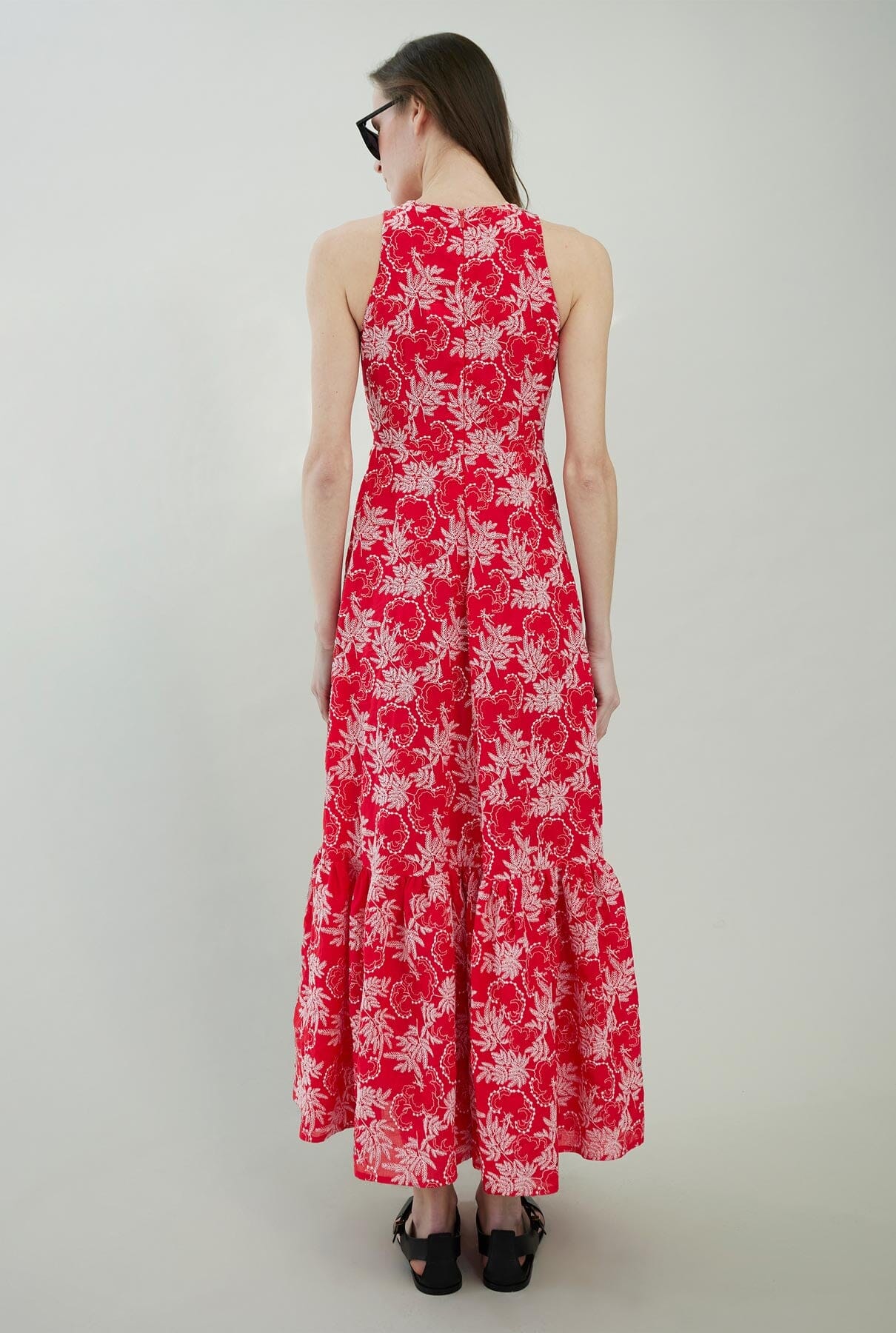 Embroidered cotton dress Dresses Tot-Hom 