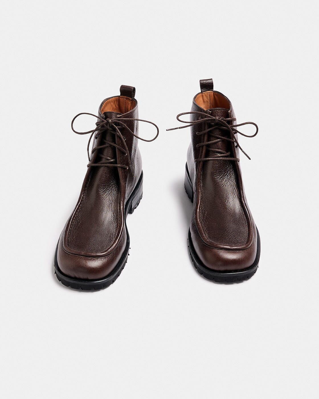 ERA MARRON OSCURO Booties Naguisa 