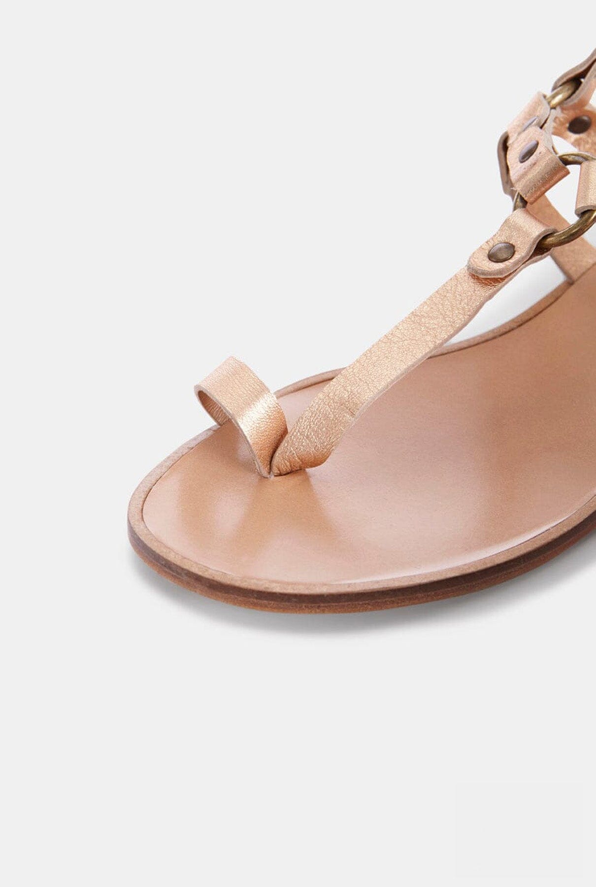 ESCLAVAS DORADO Flat sandals Micuir 