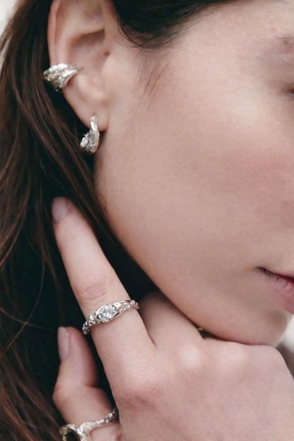Espera Ring Silver Rings Albert Coll 