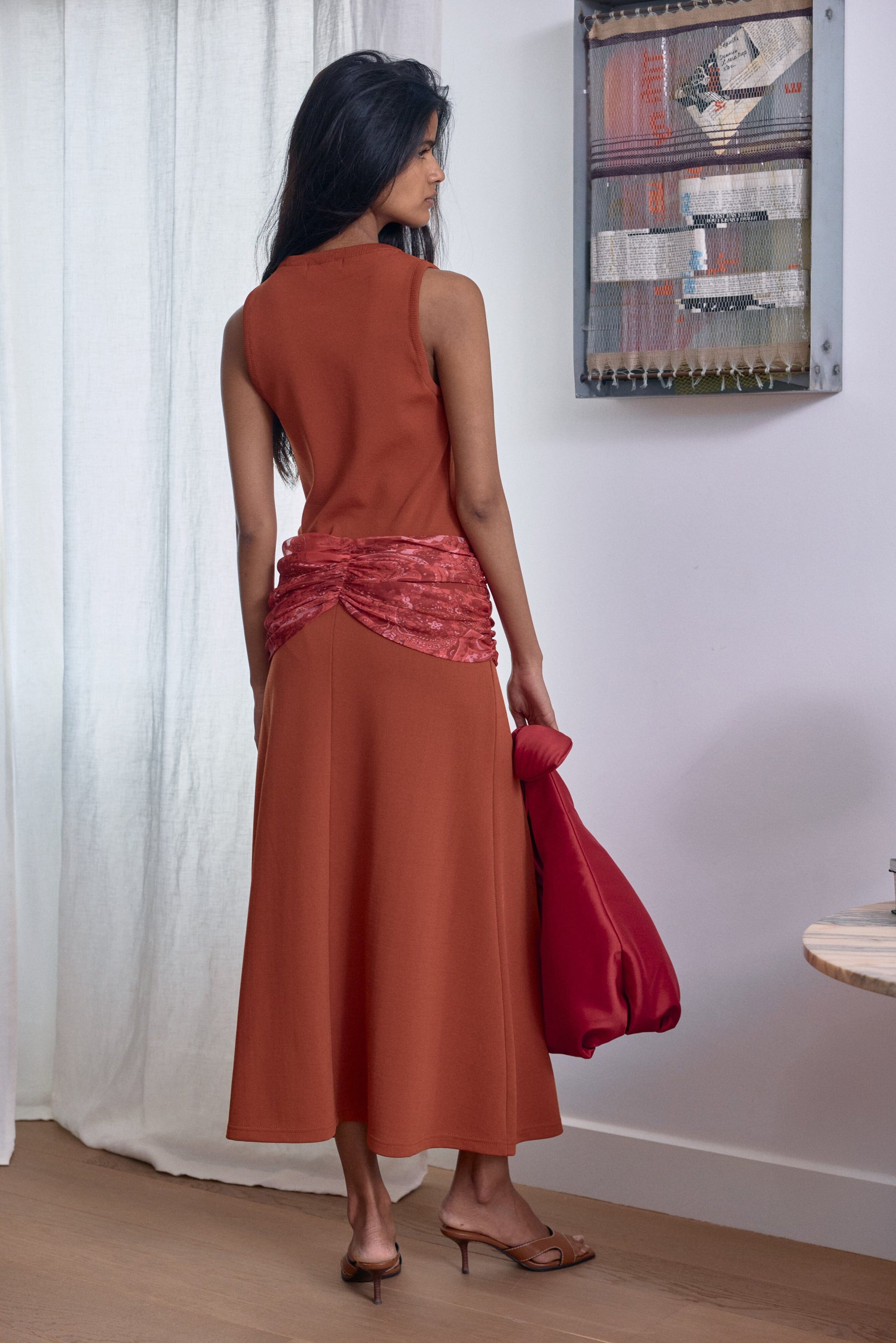 Ester Top Orange Tops and Blouses Laia Alen 