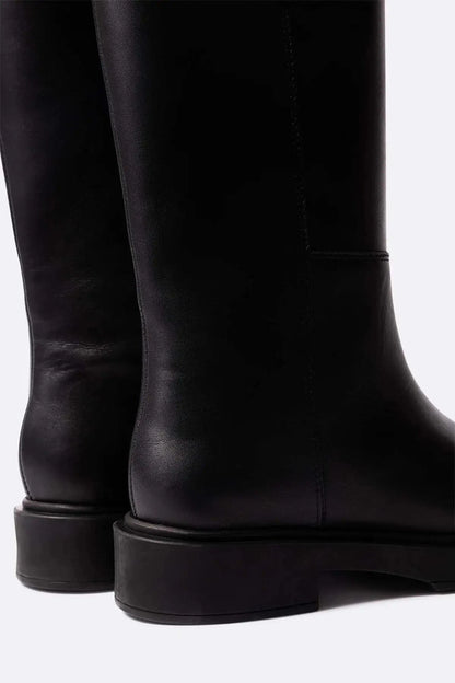 Eugene negro Heels Mint and Rose 