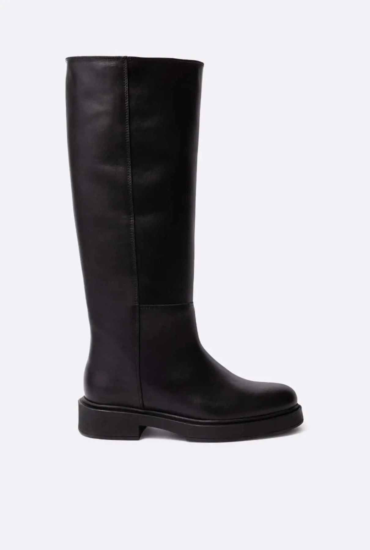 Eugene negro Heels Mint and Rose 