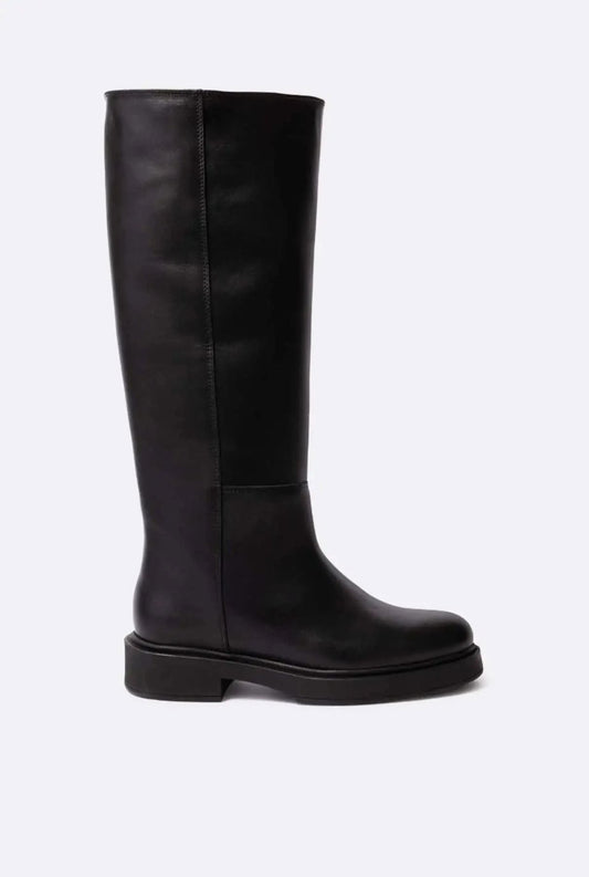 Eugene negro Heels Mint and Rose 