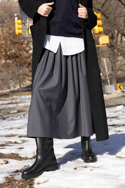 Eugene negro Heels Mint and Rose 