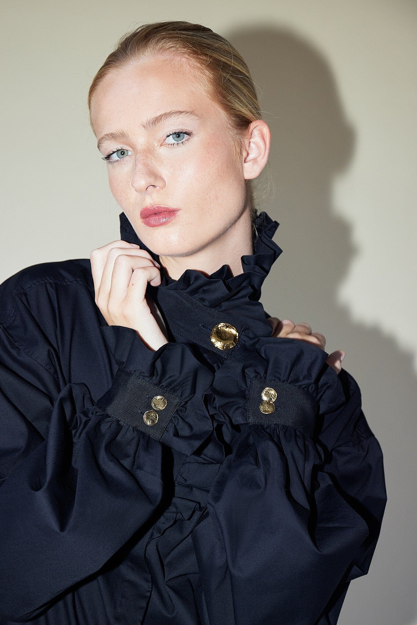 Ezra Shirt Black Shirts & blouses The Label Edition 