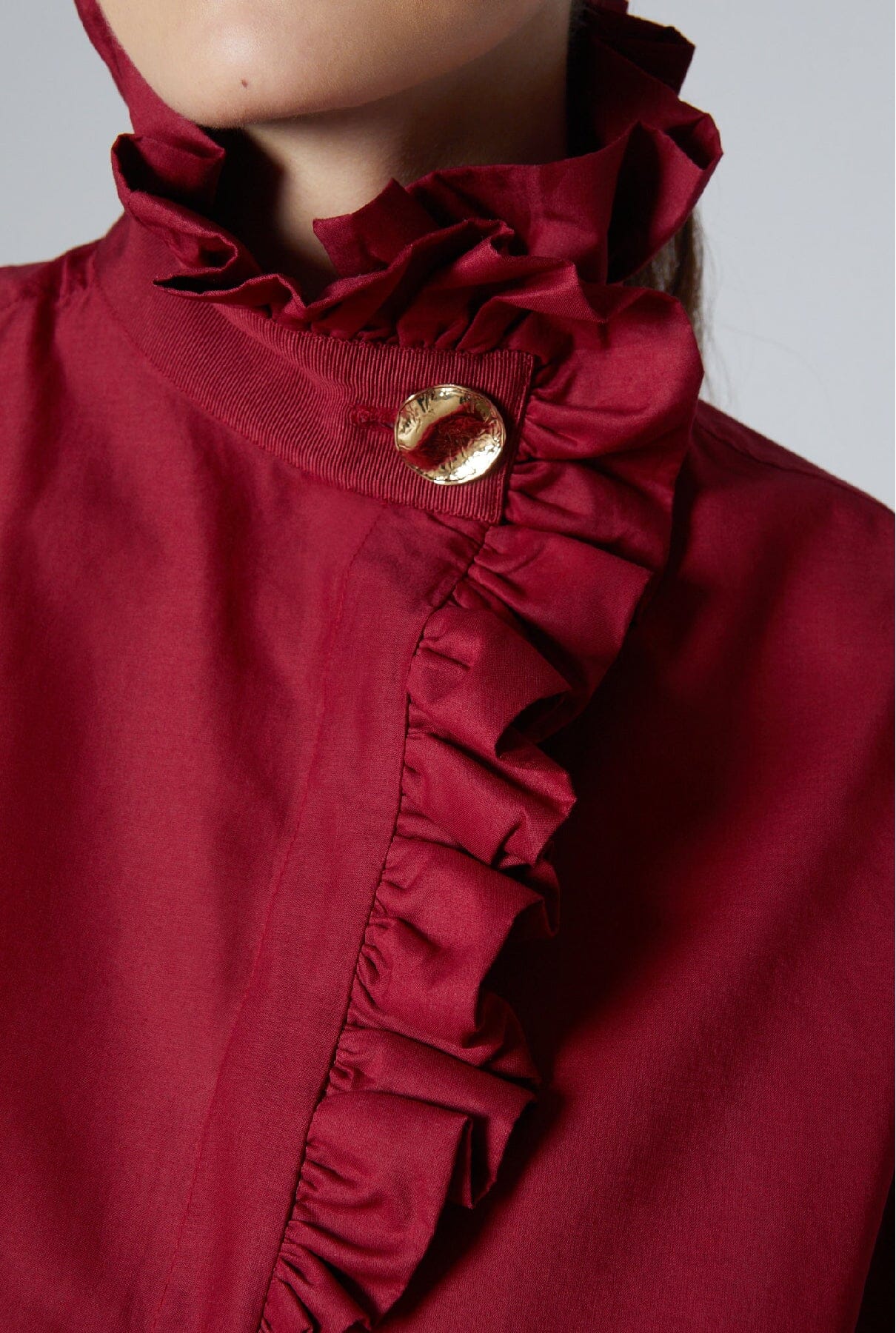 Ezra Shirt Garnet Shirts & blouses The Label Edition 