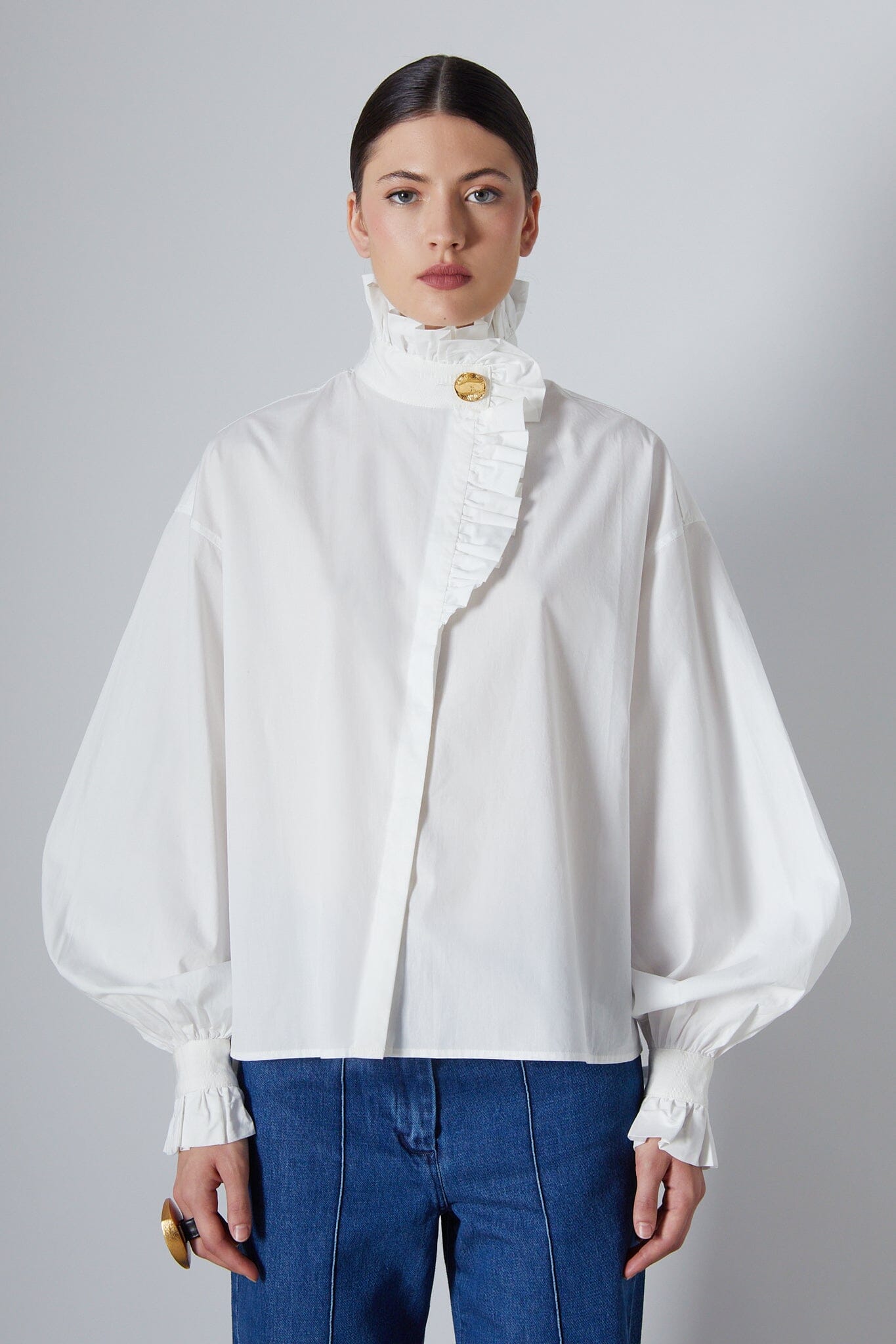 Ezra Shirt Off-White Shirt The Label Edition 