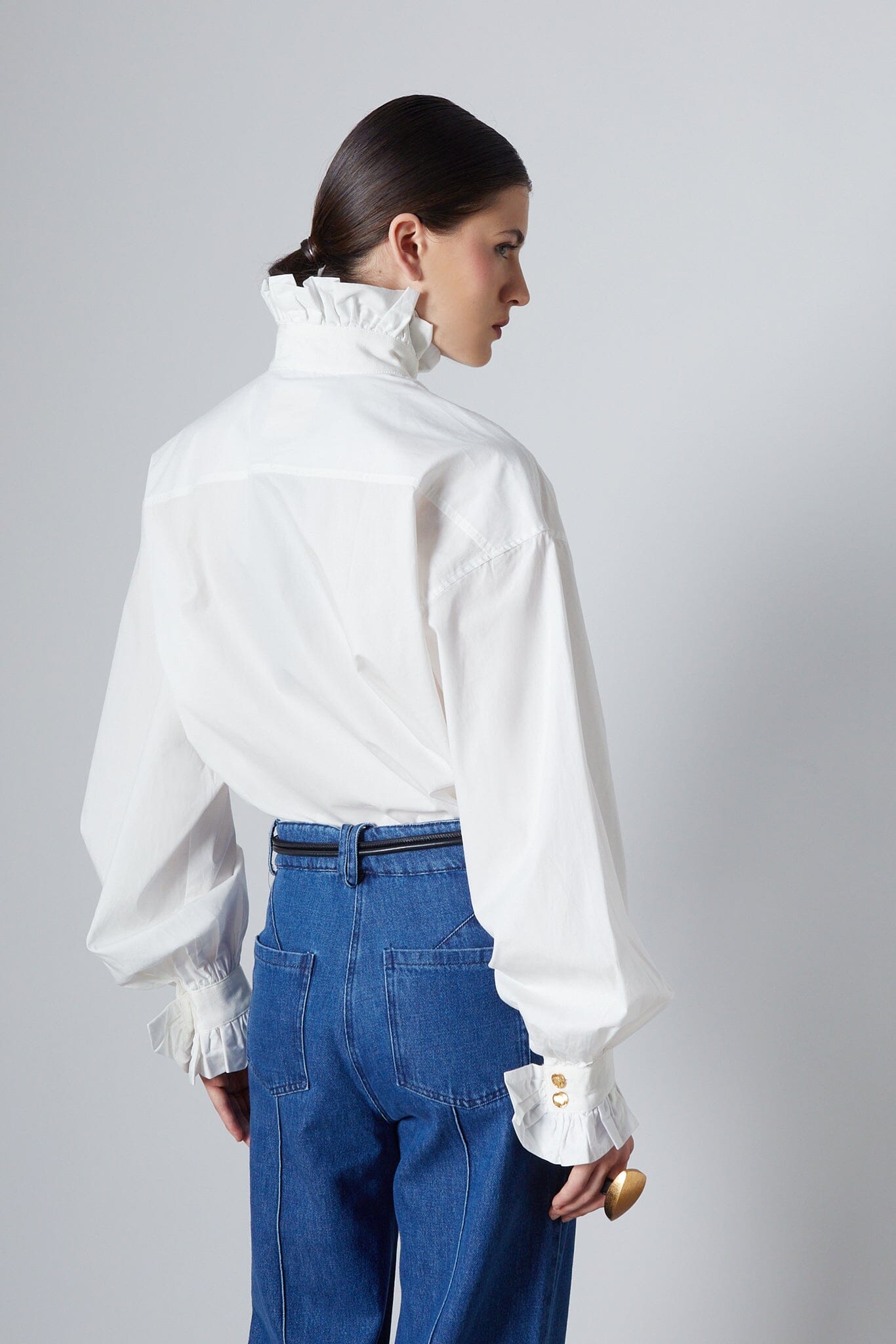Ezra Shirt Off-White Shirt The Label Edition 