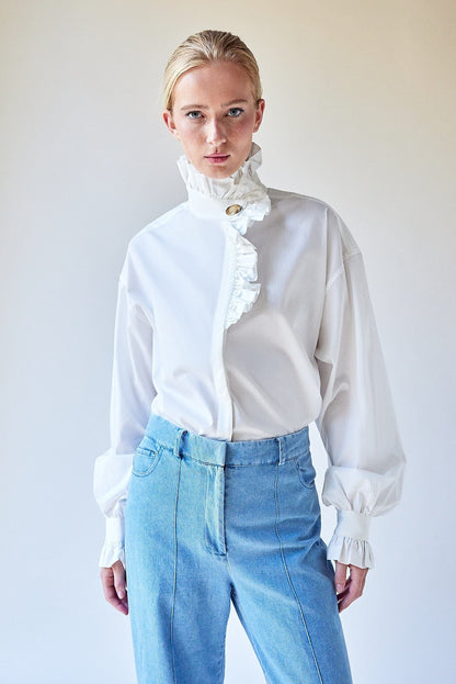 Ezra Shirt Off-White Shirt The Label Edition 