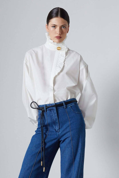 Ezra Shirt Off-White Shirt The Label Edition 