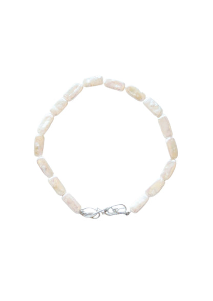 THE BABY PEARL CHOKER - SILVER