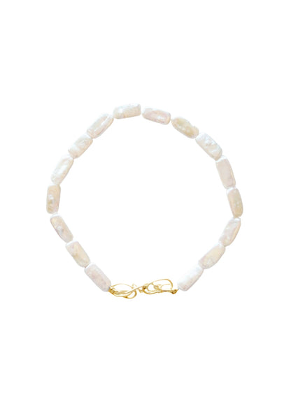 THE BABY PEARL CHOKER - VERMEIL