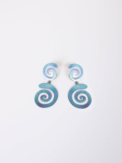 FORTUNA TITANIUM EARRINGS