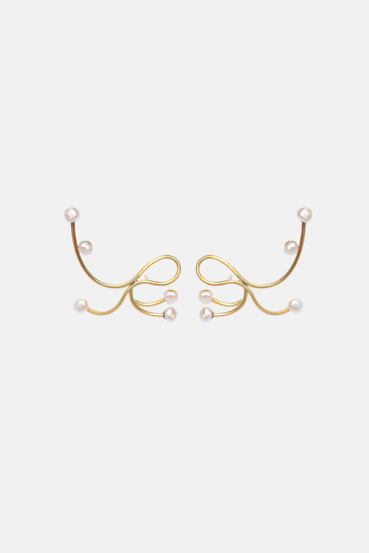THE CONSTELLATION OF LOVE EARRINGS - VERMEIL
