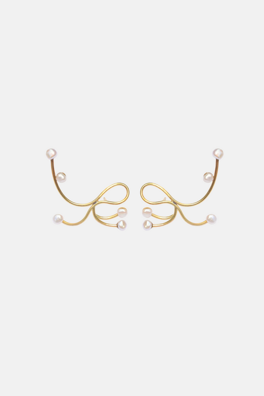 THE CONSTELLATION OF LOVE EARRINGS - VERMEIL