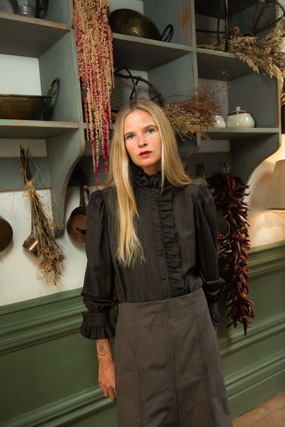 Falda Alpina Cuadros Marrón Skirts IPA BRAND 