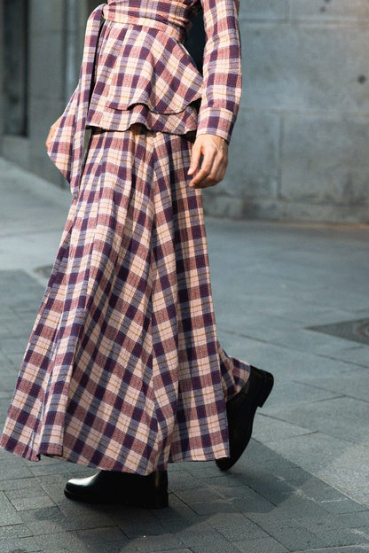 Falda Chloé Cuadros · Ipa Brand