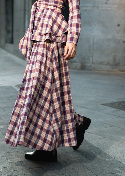 Falda Chloé Cuadros Skirts IPA BRAND 