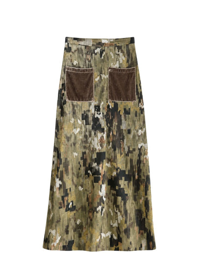 Falda Claudia verdes Skirts Julise Magon 