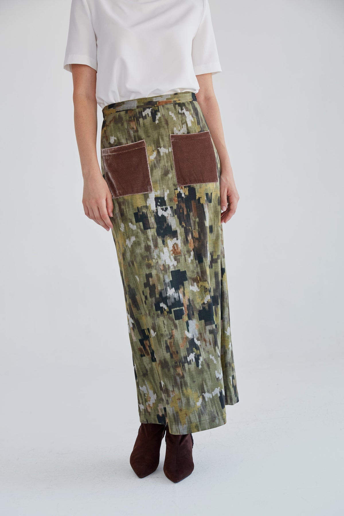 Falda Claudia verdes Skirts Julise Magon 