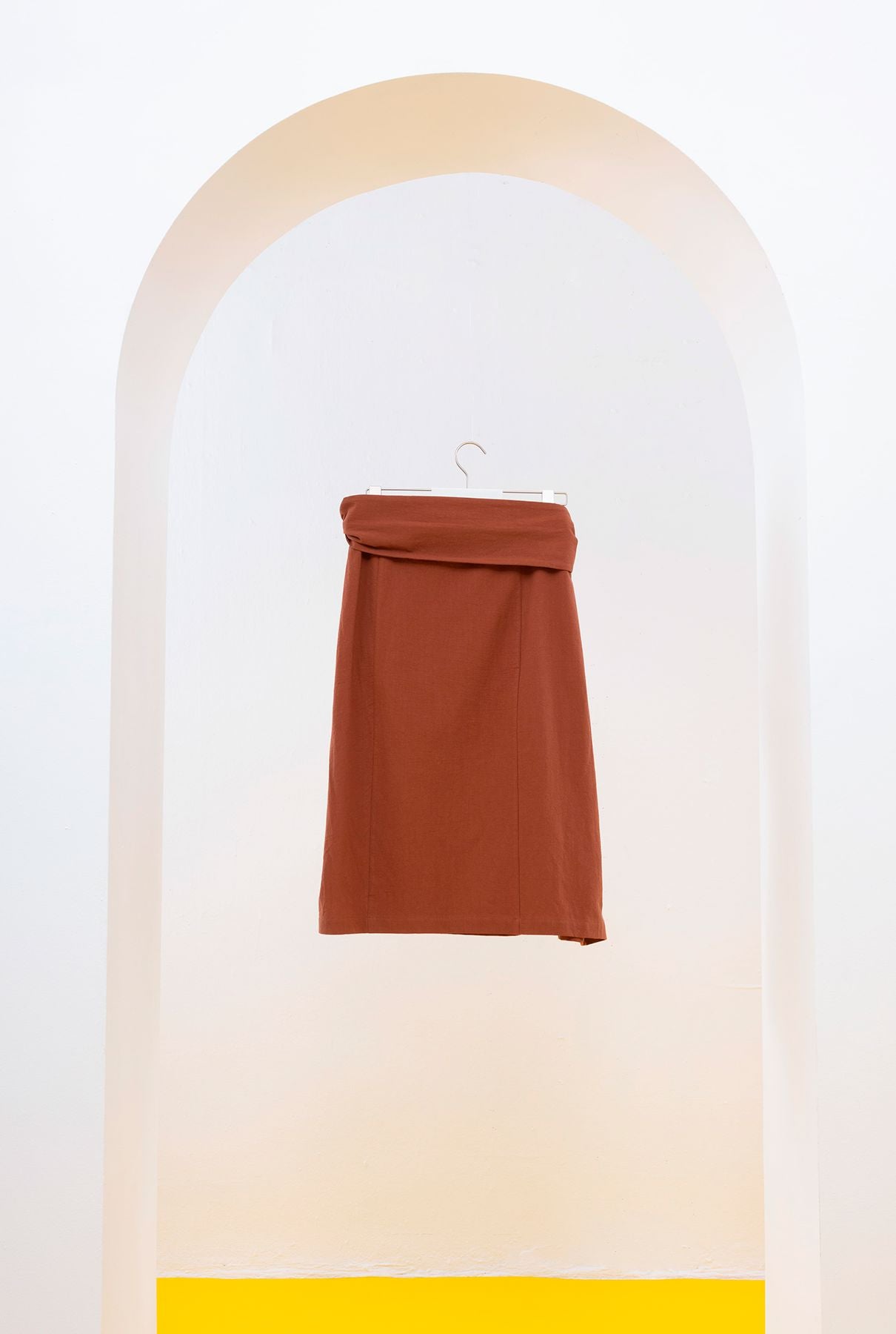 FALDA DHAYA LAZO MARRÓN Skirts SOY FASCINANTE 