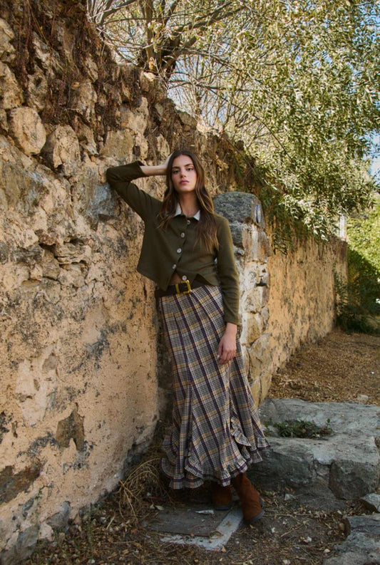 FALDA DOLLY CUADROS MULTICOLOR - PRE VENTA Skirts Werit 